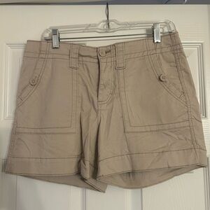 Khaki/Beige/Tan Shorts by Faded Glory